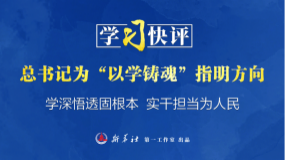 学习快评丨总书记为“以学铸魂”指明方向 